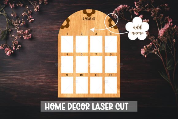 Baby Home Decor Laser Cut